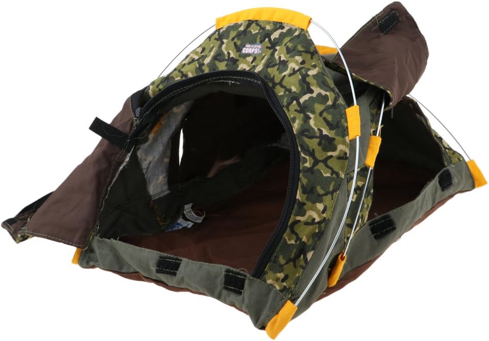 Fashion Dolls Outdoor Camping Tents Camouflage Tent for 16 Soldier