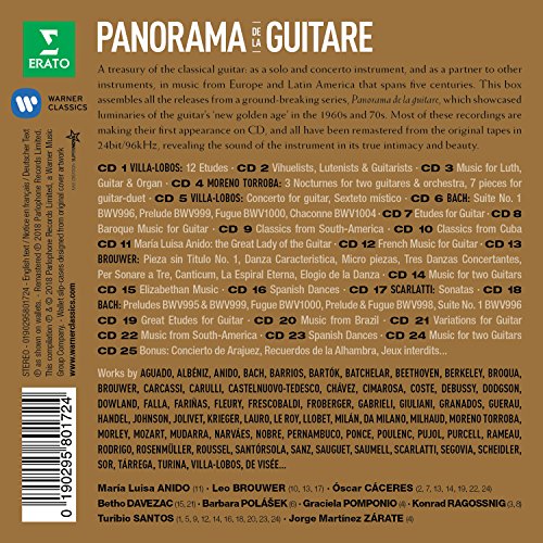 未開封品　PANORAMA DE LA GUITARE 25CD Le Panorama de la guitare (25CD) in Oman | Whizz