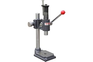 KAKA INDUSTRIAL Arbor Press, 2-Ton Capacity Manual Press, Hand Punching Machine, Adjustable Height up to 8 inch for Bearing Installation, Metal Bending and Assembly Work​ AP-2S