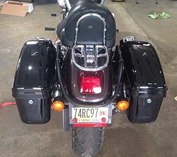 harley softail hard bags
