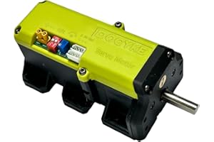 DOCYKE 550kg High Torque RC Servo, 2 in 1 Servo and Motor 16V~24V High Voltage Full Metal Gear Digital Servo