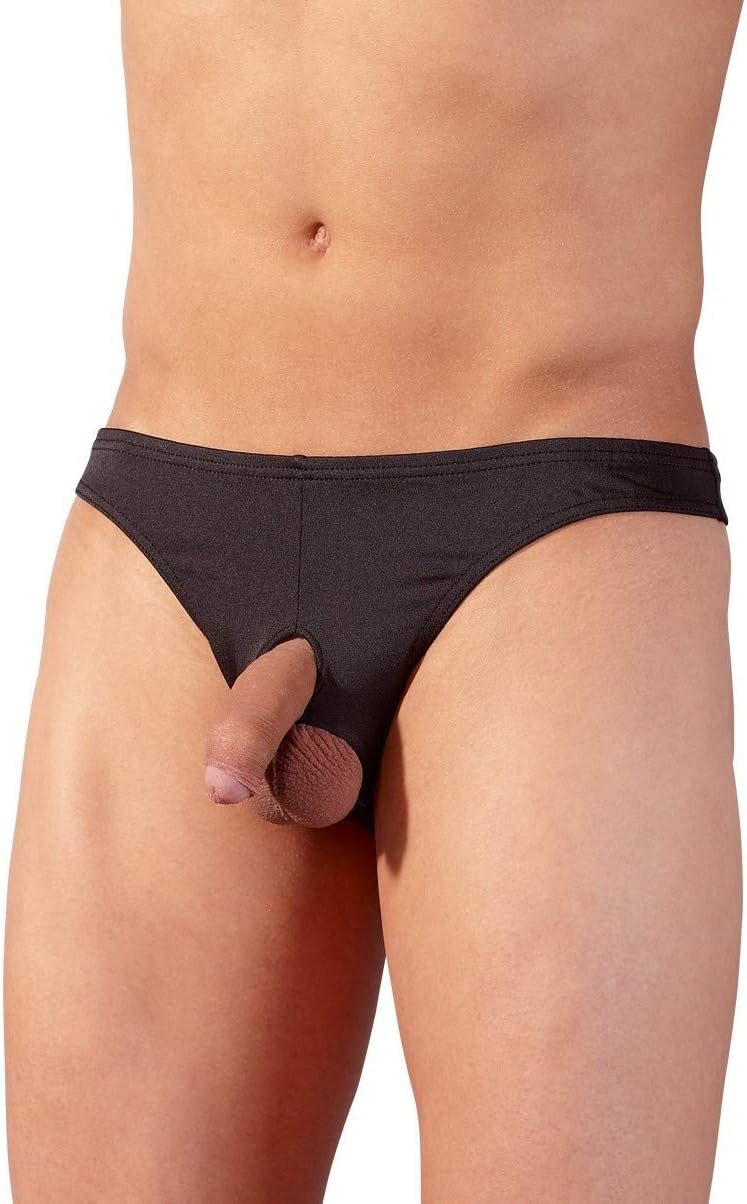 Svenjoyment Underwear Small Black Men's Rio String, S (Pack of 1)