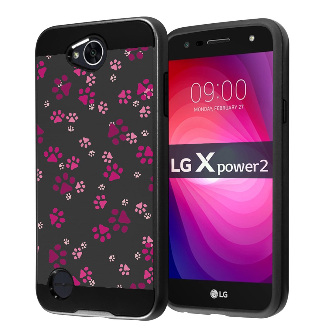 Best lg x charge cricket phone case purple