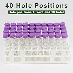 BIPEE Plastic Test Tube Rack for 20mm, 40