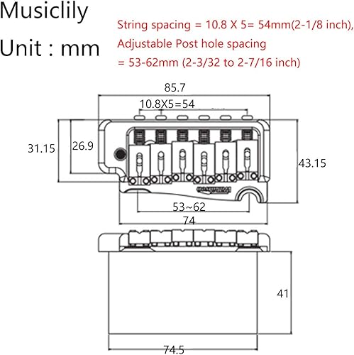 Wilkinson WVP-SB 寸法表