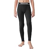 Dreammonkey Toddler Boys Sports Leggings, 2T 3T 4T 5T to 14 Years Quick Dry Base Layer Compression Pants for Football