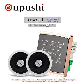 Generic Oupushi Home Audio Home Background Mini Wall Amplifier