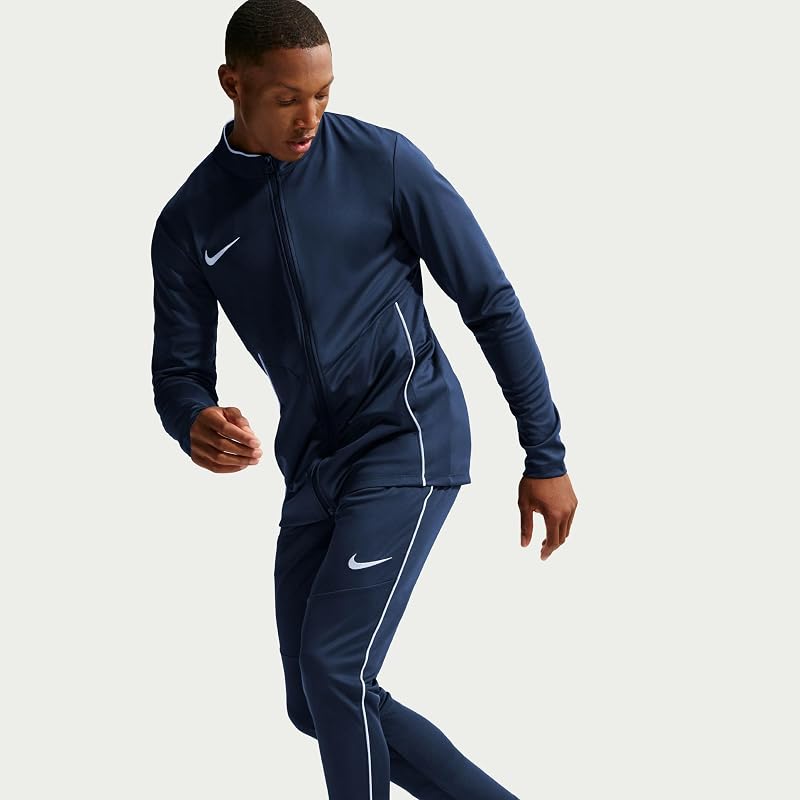 Dri-Fit Park Pantalon De Foot pour Homme, Midnight Navy/White/White, HM7171-410, M