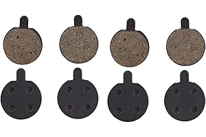 8 Pcs Brake Pads Bike Disc Parts Stronger Braking Power Less Noise Mountain Pad for Ebike