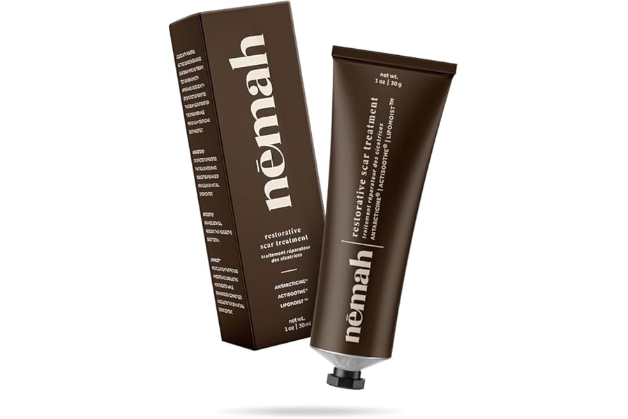 Nemah – Restorative Scar Treatment for C Section Recovery – C Section Scar Treatment for Postpartum – Reduces the Appearance of Scars from Acne – Vegan & Cruelty-Free – 1 oz.