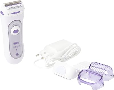 Braun Silk-épil 5-560 Lady Shaver 3-in-1 Wet Dry Exfoliating Trimmer Purple