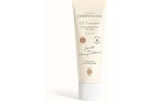Embryolisse CC Cream+, 7-in-1 Complexion Perfecting Skincare, French Color Correcting Cream, Full-Coverage Foundation, Non-Co
