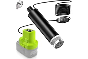 TEPULAS Mini Water Transfer Pump for Ryobi 18V Battery, 635GPH Cordless Water Pump for Pool Draining, Pond, Garden, Fish Tank(Bare Tool)