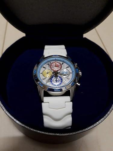 Amazon 限定99点 ワンピース 腕時計 クロノグラフ ホワイトバンド シリアルナンバー 刻印 セイコー 海軍 G Shock アニメ 萌えグッズ 通販