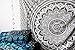 RawyalCrafts Black Grey Ombre Mandala Tapestry Bohemian Tapestry Mandala Hippie, Grey Mandala Queen Tapestry, Indian Mandala Bedspread