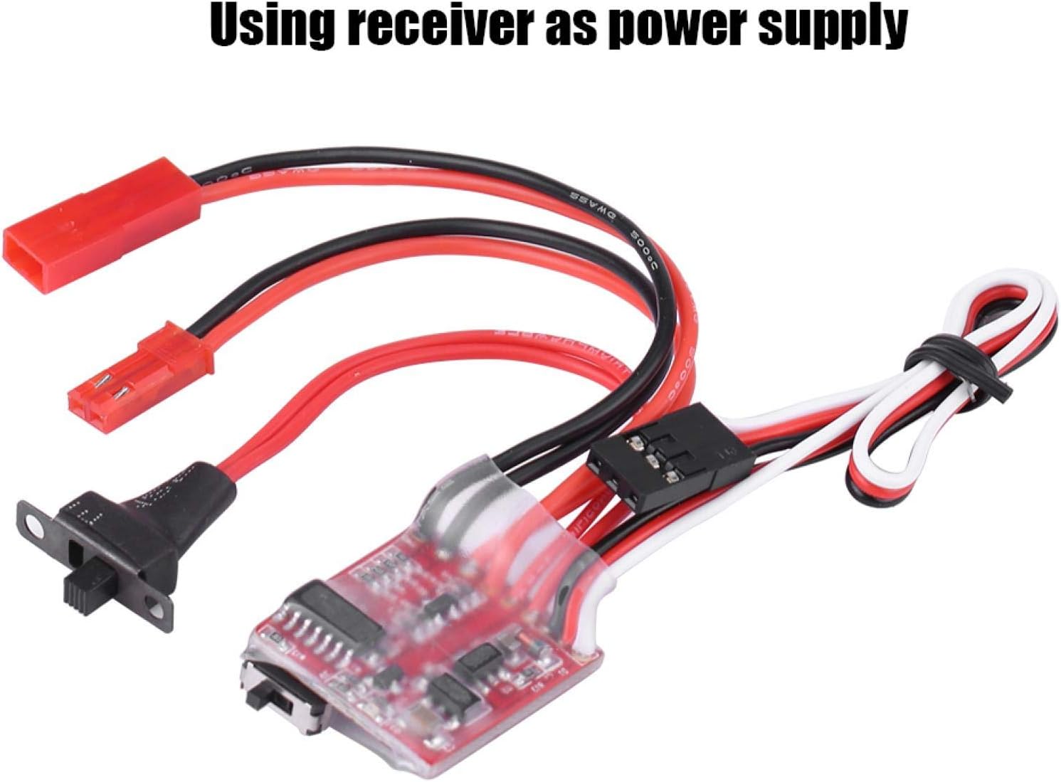 RC ESC, RC Car Electric Speed Controller Model Vehicle Accessory 30A Brushed ESC Winch Switch Controller for 1/10 Scale RC Crawler Car - Image 5