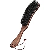 Wood Felt Brush,Large Black Walnut Wood Handle Boar Bristle Lint Brush,Suitable for Felted Hats, Suits,Cashmere,Wool,Velvet,Suede and Pet Hair for Men