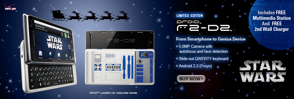 DROID2 - R2D2 Special Edition Exclusively from Motorola