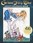Grimm Fairy Tales Adult Coloring Book