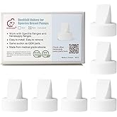 Nenesupply Duckbill Valves Compatible with Spectra Pump Parts Compatible with Spectra S2 S1 9 Plus Breast Pump Replace Spectr