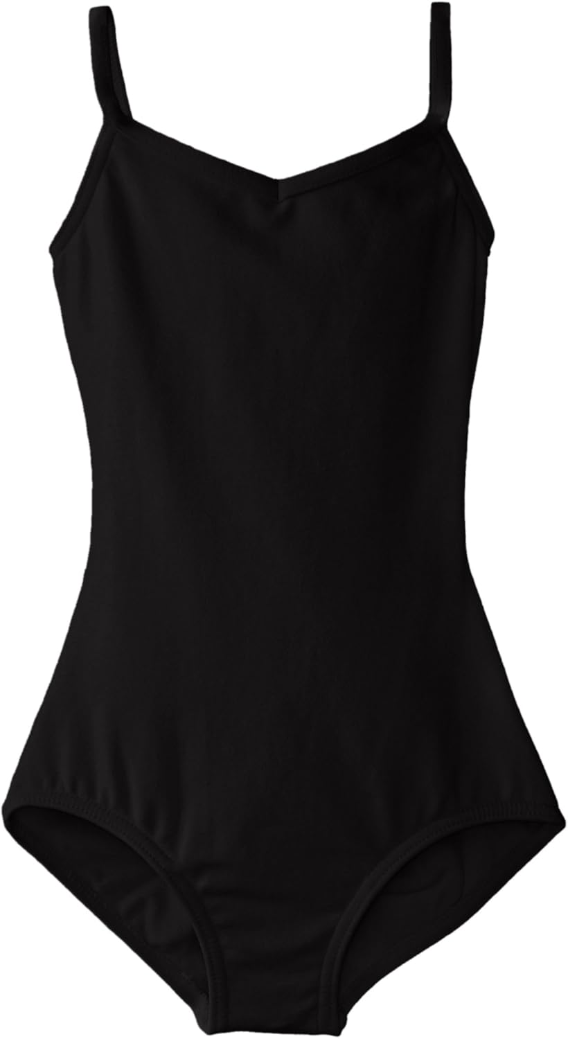 Capezio Girls' Classics V-Neck Camisole Leotard: Clothing