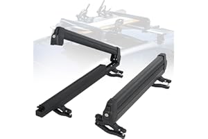 Ski and Snowboard Roof Racks with Sliding Feature, Ski Roof Racks with Anti-Theft Lock Racks Carrier for Snowboard Universal 