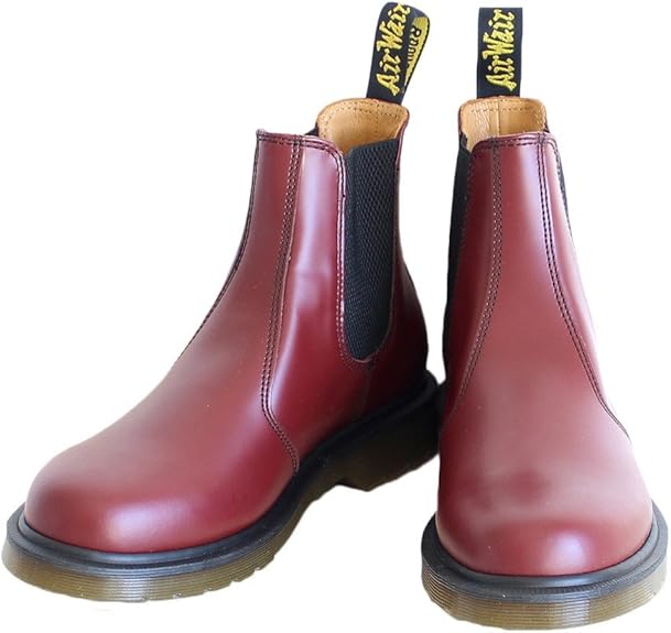 Amazon ドクターマーチン スムース レザー サイドゴア ブーツ ブーツ