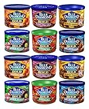 Blue Diamond Almonds VARIETY BOLD FLAVORS 6-Ounce Can (Pack of 12 Cans)