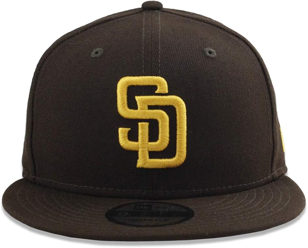 New Era San Diego Padres Basic 9FIFTY Snapback Brown : Clothing