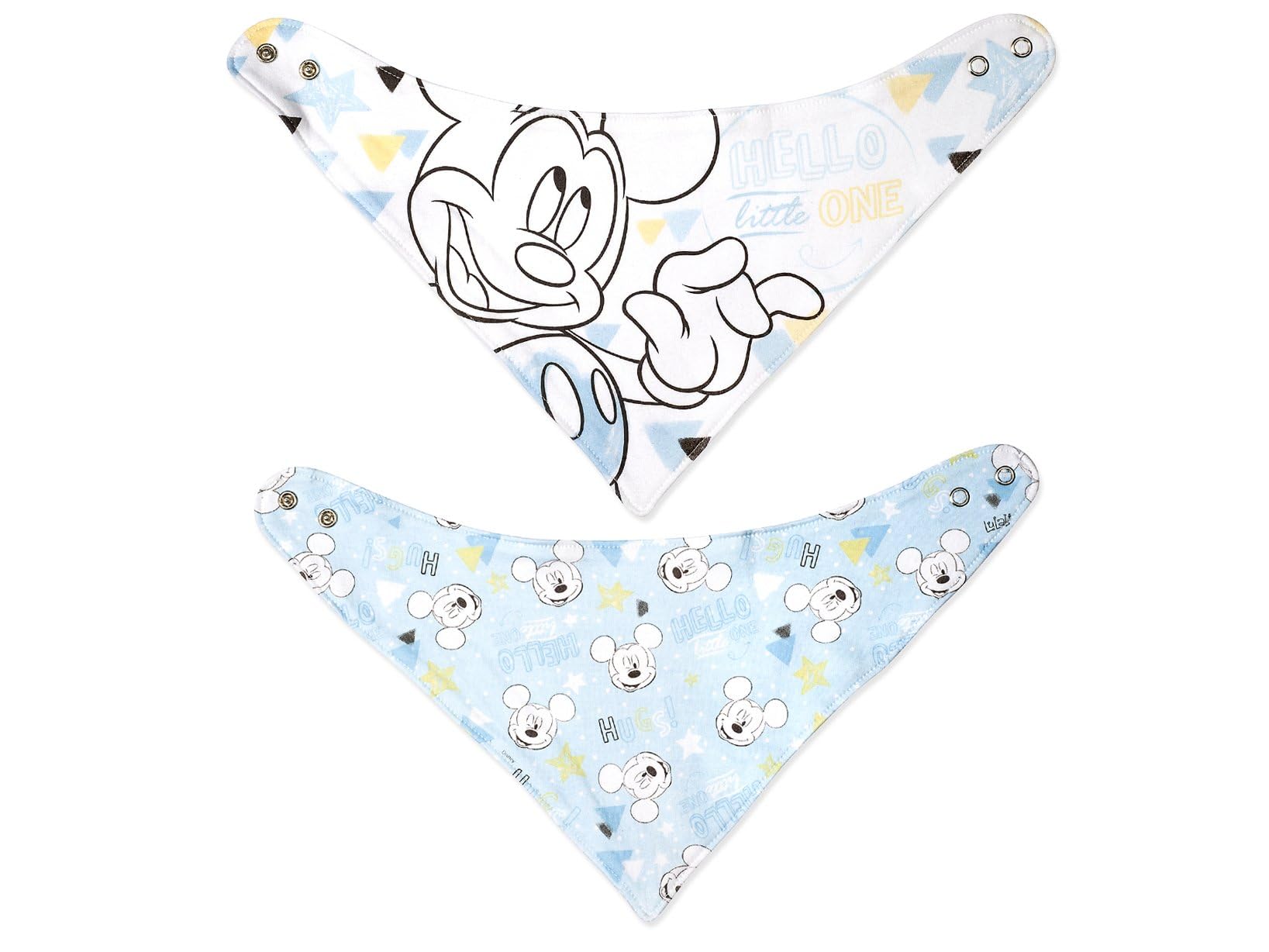 Lulabi Disney Tender Mickey Bavaglini Cotone