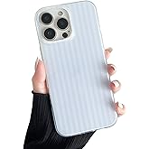 Sayoaho Compatible with iPhone 13 Pro Case, Fashion Cute Striped Aesthetic Design for Women, Soft TPU Shockproof Phone Case for iPhone 13 Pro 6.1 inch, Blue