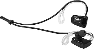 Cellet Sports Wireless Stereo Headphones, Waterproof - Noise Reduction Earphones with Built-in Microphone Compatible for iPhone Xs Max Xr X 8 7 SE Note 10 9 8 Galaxy S10+ S9 S8 Motorola LG (Black)