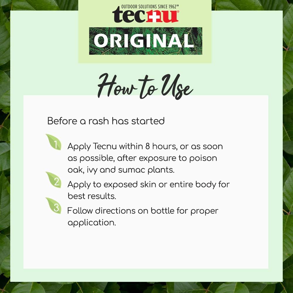 Tec Labs Tecnu Original Poison Oak & Ivy Outdoor Skin Cleanser - First Step in Poison Ivy Treatment, 12 fl oz (pack of 1): Computers & Accessories