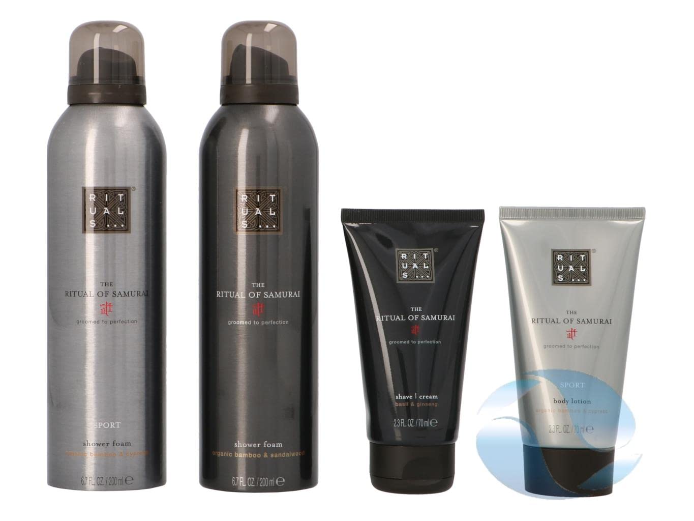 RITUALS Gift Set For Men from The Ritual of Samurai, Medium - With Bamboo, Japanese Mint & Sandalwood - Refreshing & Invigorating Properties