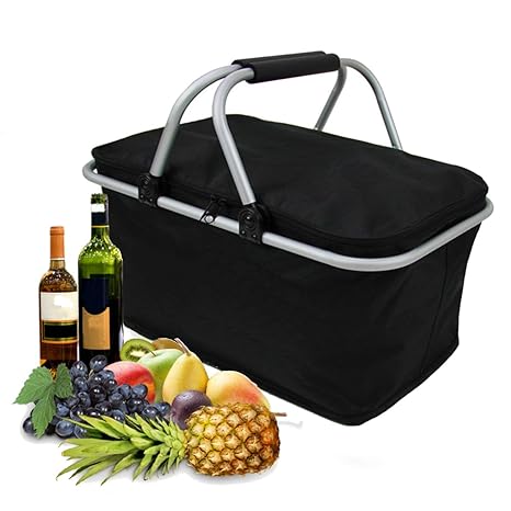 ShopSquare64 IPRee 30L Plegable Camp Picnic Aislado Bolsa Hielo ...