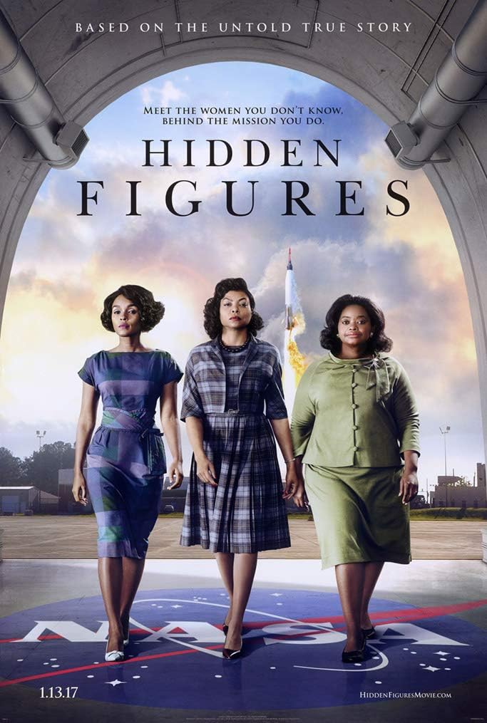 Hidden Figures (NASA) Movie Poster - Size 27