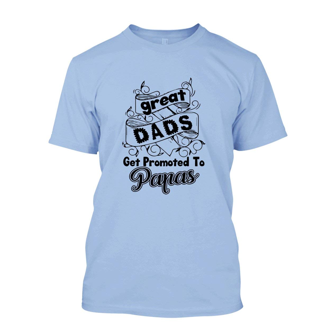 Great Dads To Be Papas T Shirt Adult Unisex Short