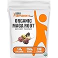 BulkSupplements.com Organic Maca Root Extract Powder - Maca Supplement, Maca Powder Organic, Maca Extract - Vegan & Gluten Free, 1.8g of per Serving, 250g (8.8 oz) (Pack of 1)