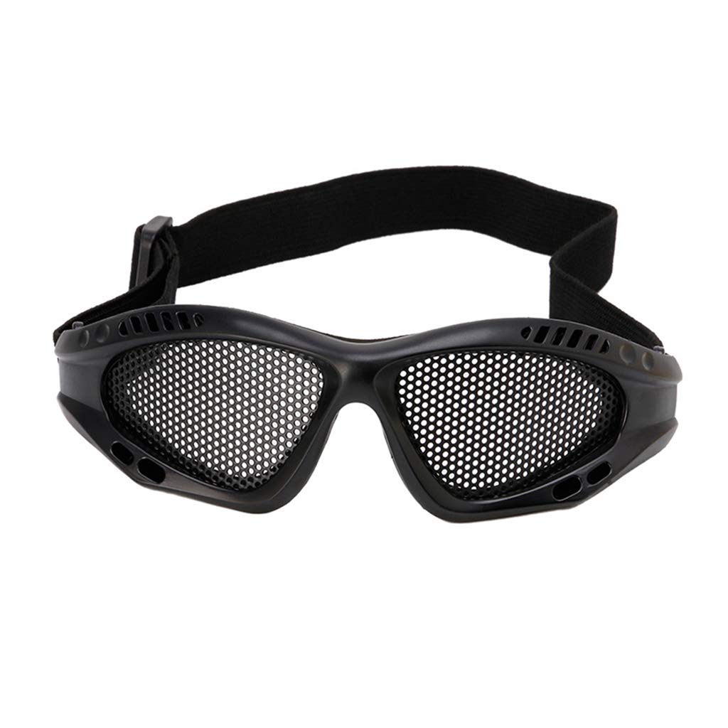 FEILINKA Motorcycle Airsoft Eye Protection Goggles Anti Fog Mesh Metal Glasses