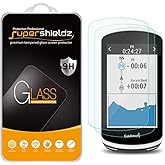 Supershieldz (2 Pack) Designed for Garmin Edge 1030 / Edge 1030 Plus Tempered Glass Screen Protector, Anti Scratch, Bubble Free