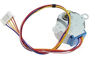 XAGMODSHN 28BYJ-48-5V 4 Phase Stepper Motor ULN2003 Stepper Motor 64:1 Reduction Ratio ULN2003 5V Stepper Motor