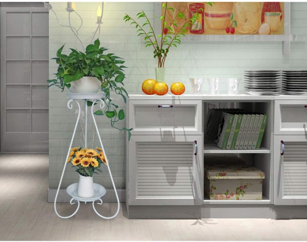 Estante de exhibición interior Doble cuenca Soporte de planta de ...