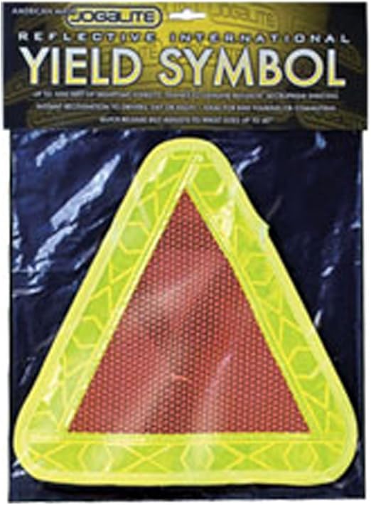 reflective safety triangle bicycle