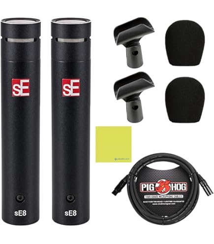 Amazon.com: SE ELECTRONICS sE8 Omni XLR Small Diaphragm Condenser