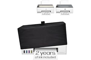 CouldyCasi Printer Dust Cover Anti-Static Heavy Duty Waterproof Nylon fabric Printer Protective Cover Case Compatible with HP