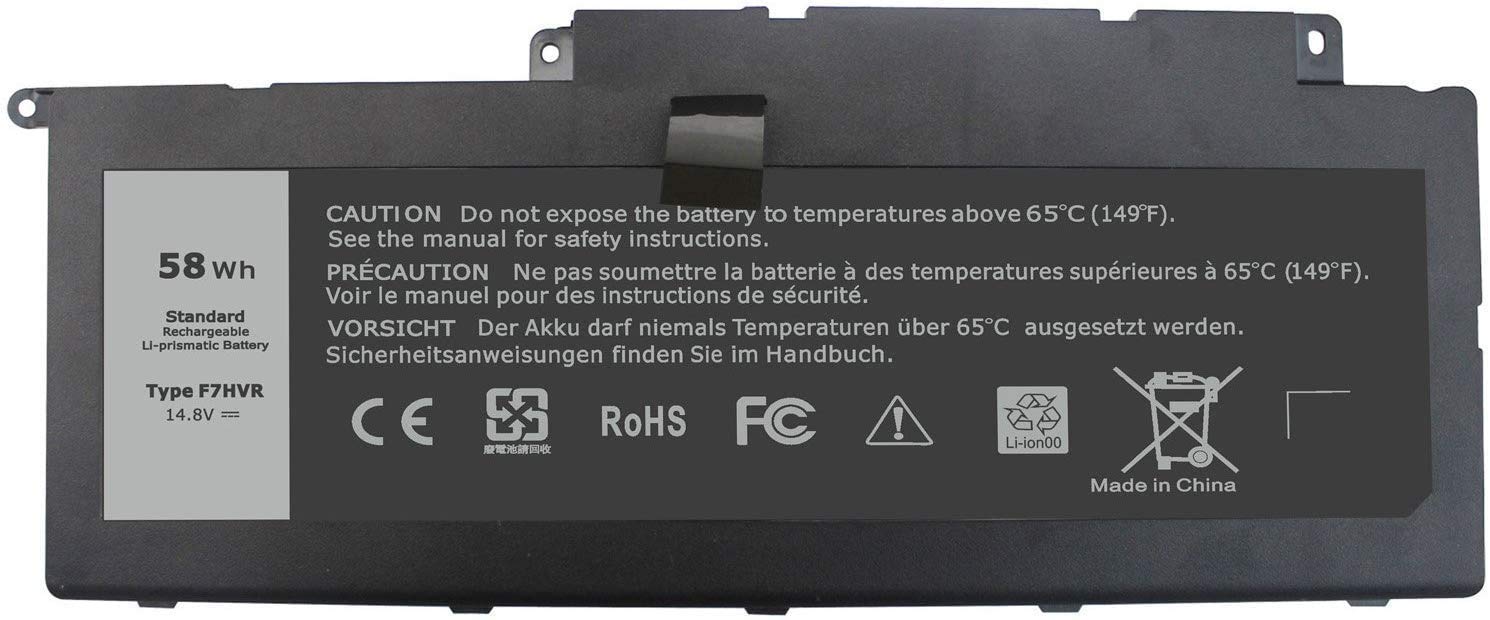 Fully F7HVR Replacement Battery Compatible with Dell Inspiron 15 7537 17 7737 Series 062VNH G4YJM T2