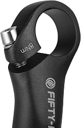 FIFTY-FIFTY MTB Bar Ends Aluminum 6061 T6 22.2mm Black 15cm Pair view 7