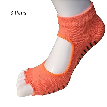 Calcetines Yoga Antideslizantes Mujer,Calcetin Pilates Mujer ...