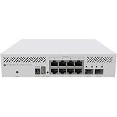 Mikrotik CRS310-8G 2S in: L3 Smart Switch G&eacute;r&eacute; 2.5G Ethernet (100/1000/2500) Connexion Ethernet, Support