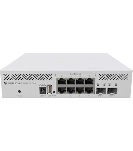 Amazon.com: MikroTik CRS305-1G-4S+in Network Switch Managed